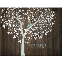Sweet Lovebirds Canvas