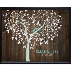 Sweet Lovebirds Canvas