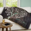 Sweet Lovebirds Throw