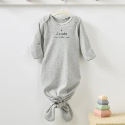 Sweet Name Baby Knotted Gown