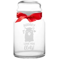 Sweet On You Glass Treat Jars