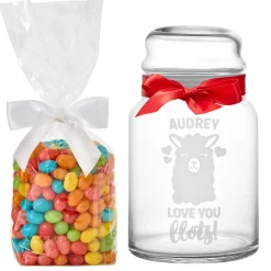 Sweet On You Glass Treat Jars