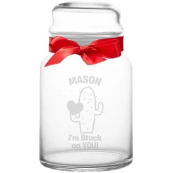 Sweet On You Glass Treat Jars