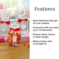 Sweet On You Glass Treat Jars