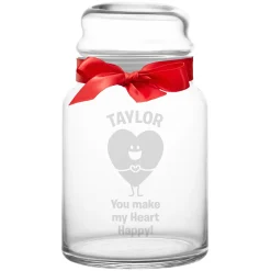 Sweet On You Glass Treat Jars