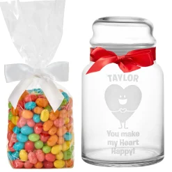 Sweet On You Glass Treat Jars
