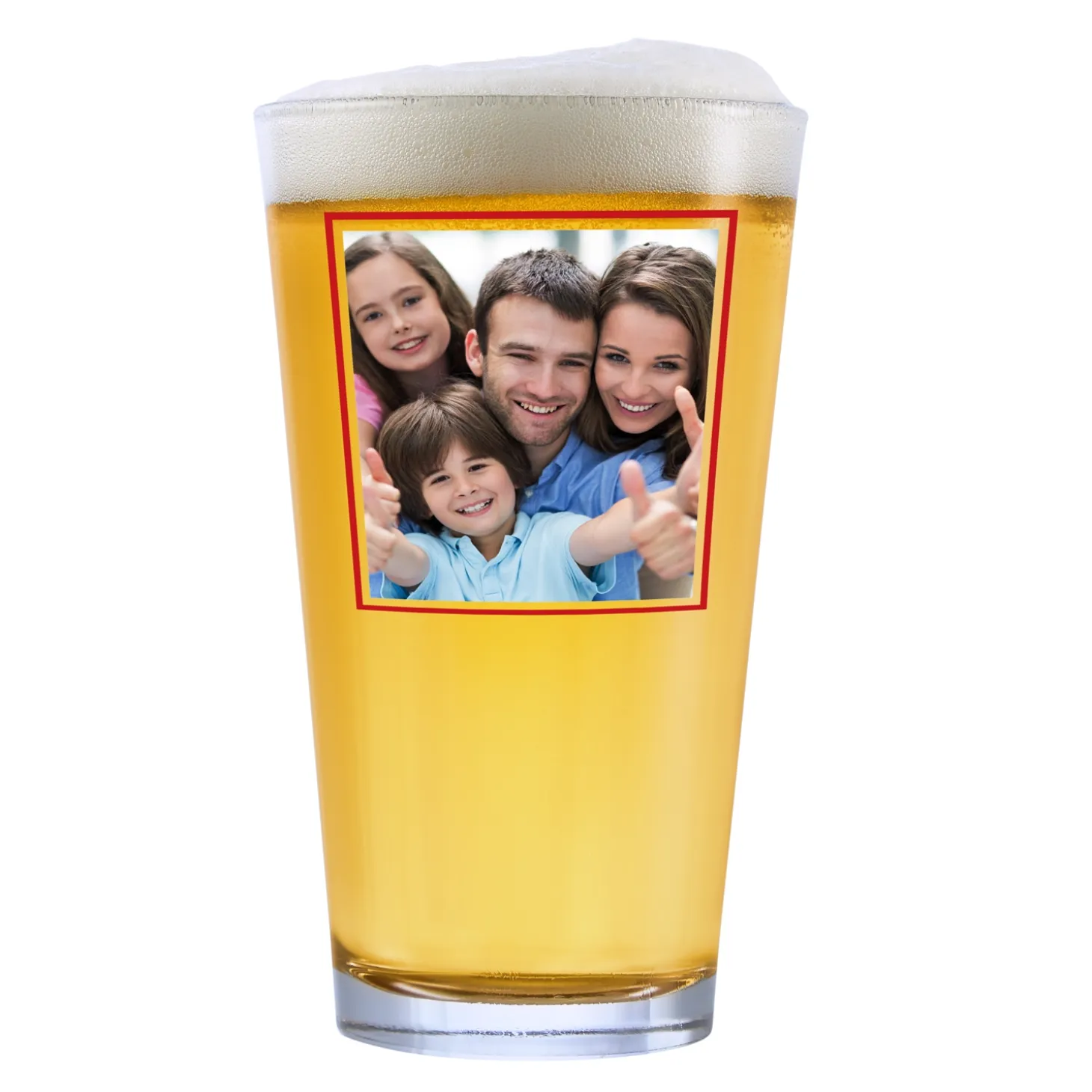 Sweet Saying Photo Pint Glass