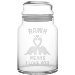 Sweet Treats Glass Treat Jar