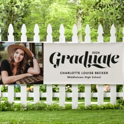 Swirling Graduate Photo Banner
