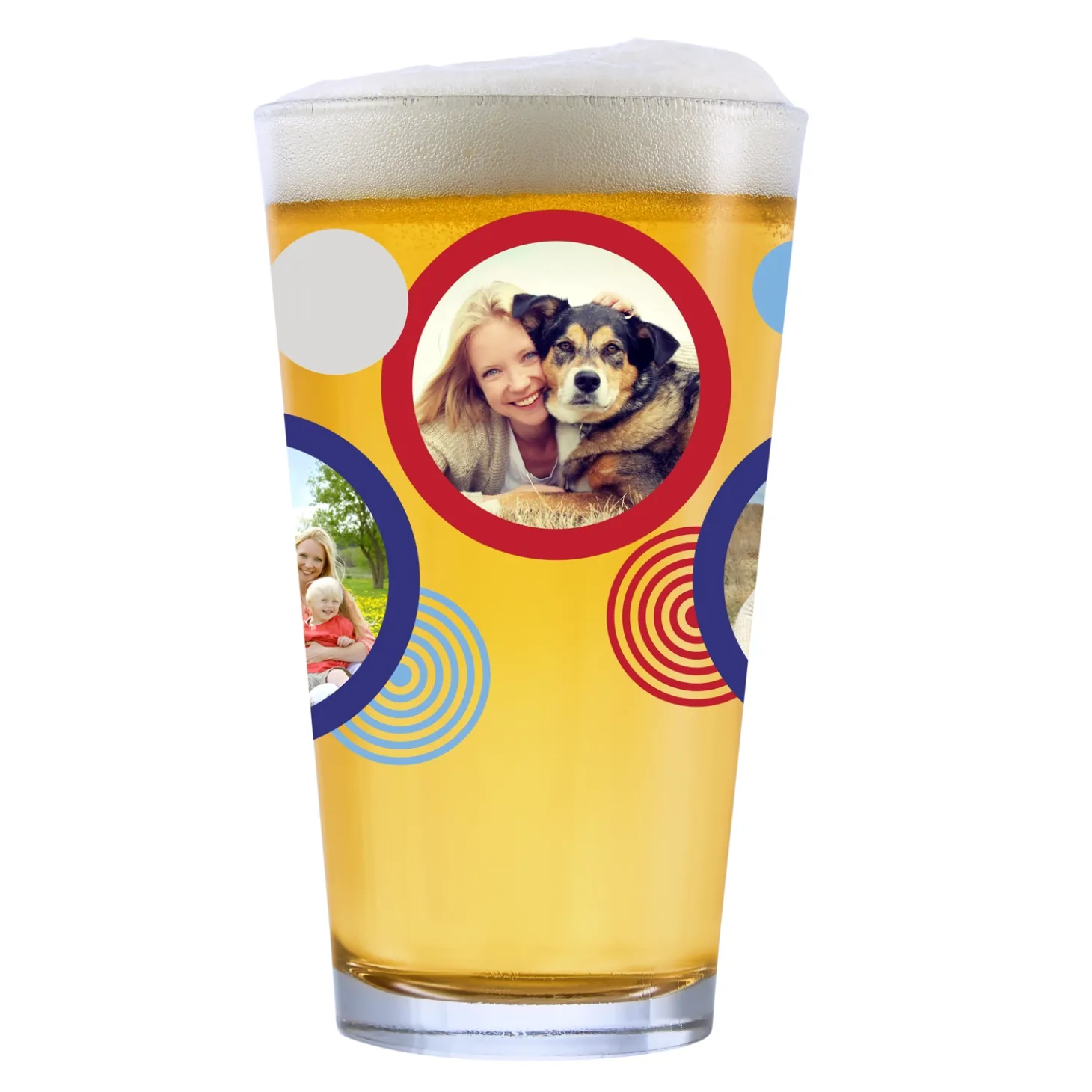 Swirl Photo Glassware