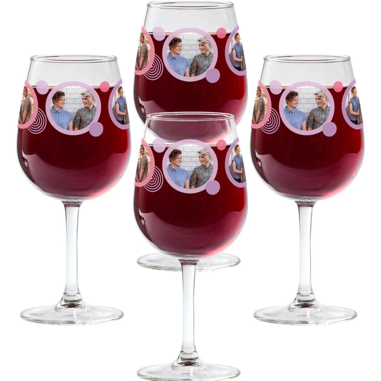 Swirl Photo Glassware