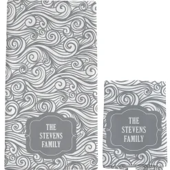 Swirls & Twirls Family Bath Towels