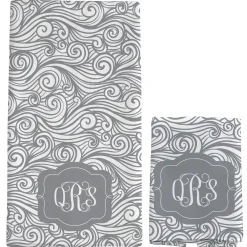 Swirls & Twirls Family Bath Towels