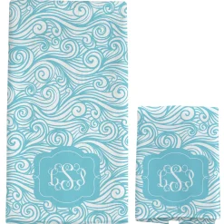 Swirls & Twirls Family Bath Towels