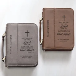 Take Delight In The Lord Bible Cover