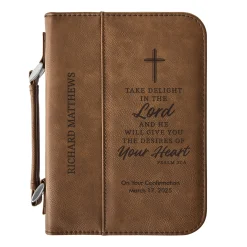 Take Delight In The Lord Bible Cover