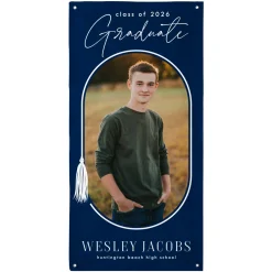 Tassel Charm Graduation Photo Banner