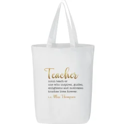 Teacher Meaning Tote Bag