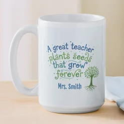 Teachers Plant Seeds Mug