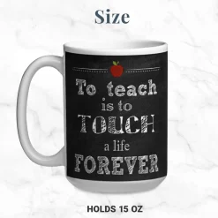 Teachers Touch Lives Mug