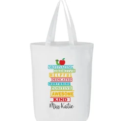 Teacher Traits Tote Bag