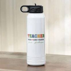 Teach Love Inspire Water Bottle