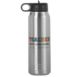 Teach Love Inspire Water Bottle