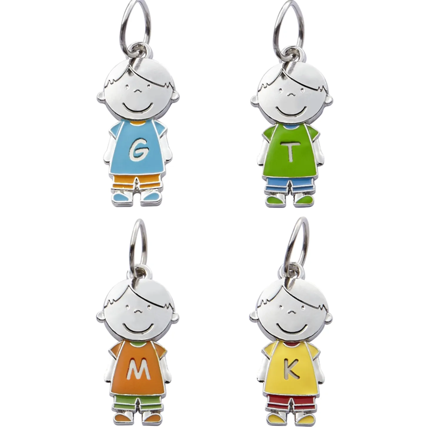 Tender Hearts Character Charm Keychain