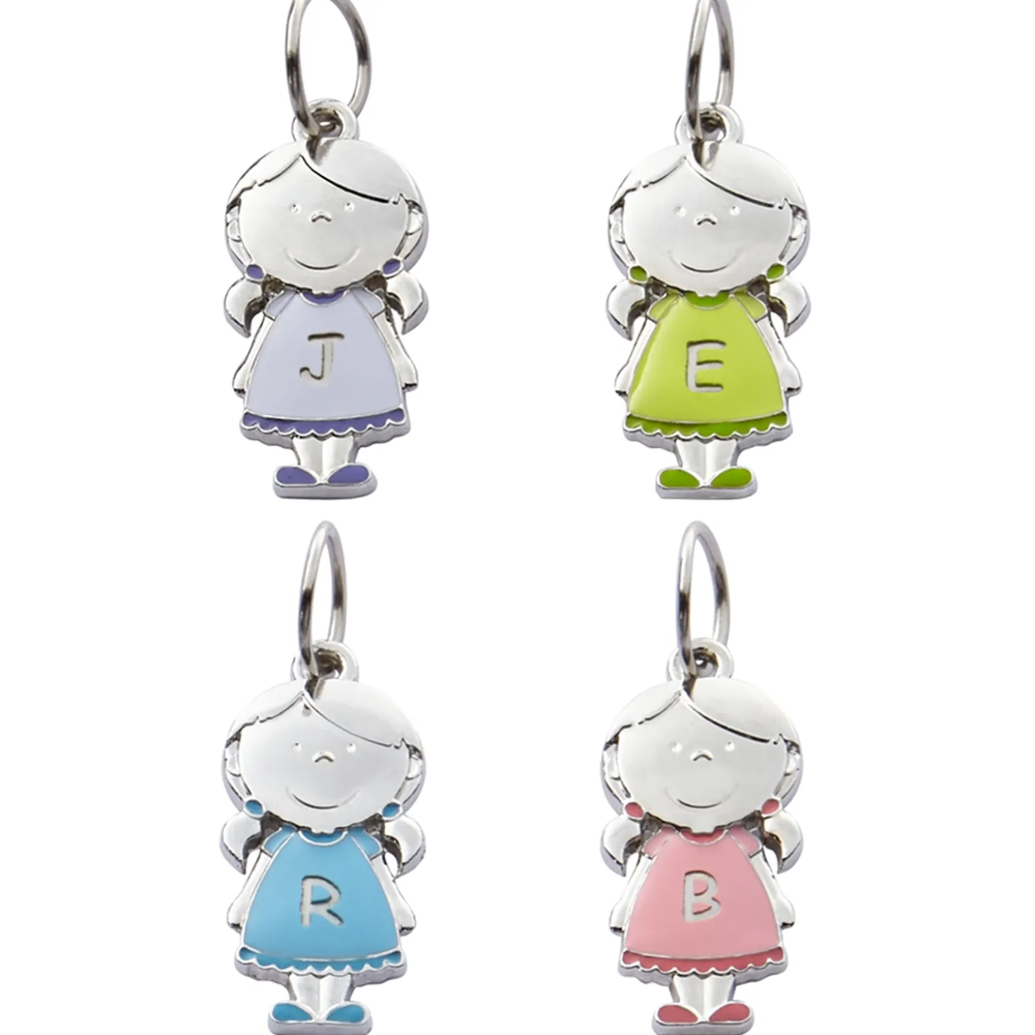 Tender Hearts Character Charm Keychain