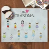 Tender Hearts Glass Cutting Board
