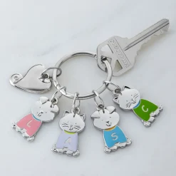 Tender Hearts Pet Charm Keychain