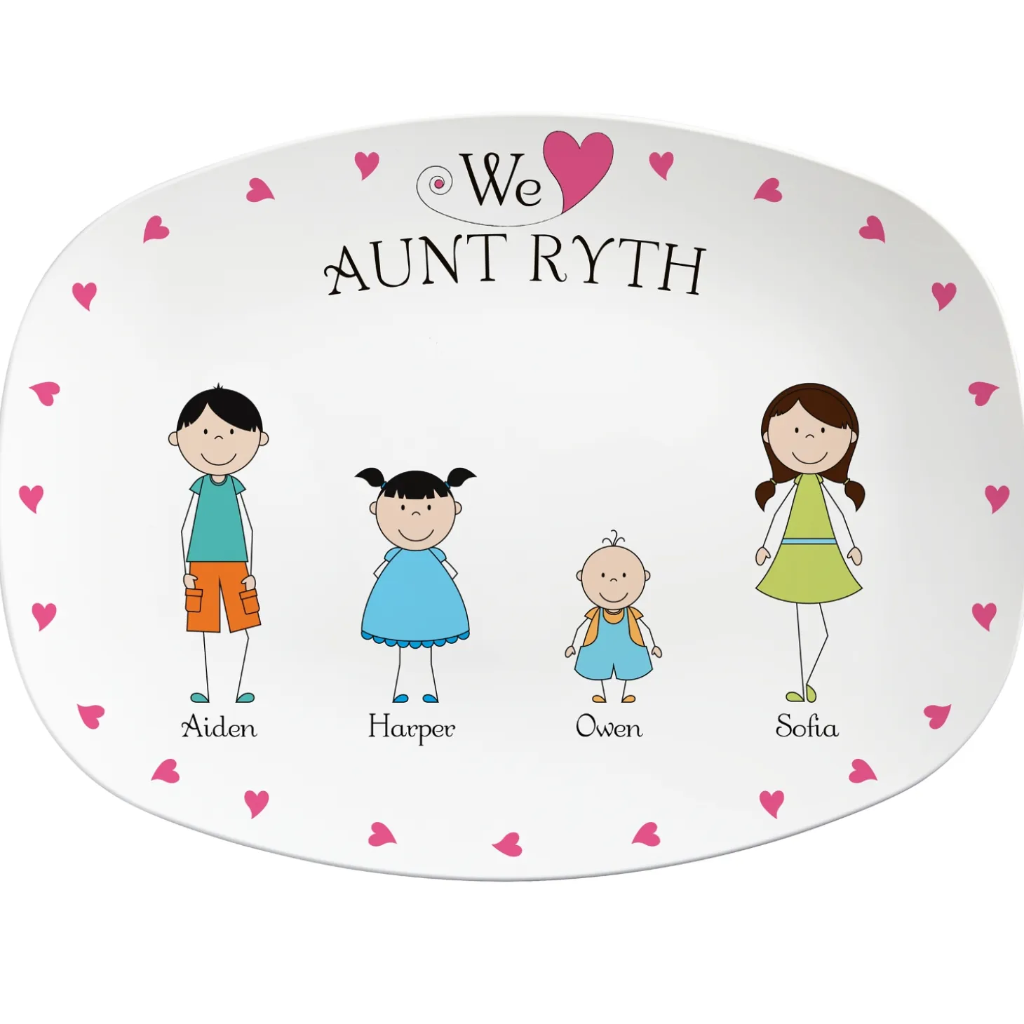 Tender Hearts Platter
