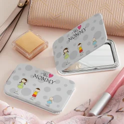 Tender Hearts Purse Mirror