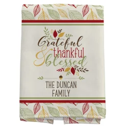 Thankful & Blessed Kitchen Towel