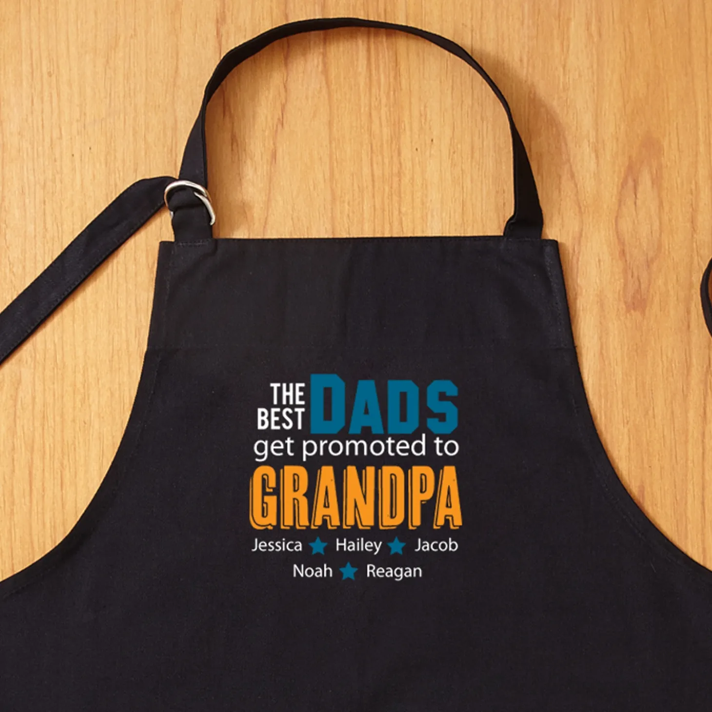 The Best Dads Get Promoted Apron