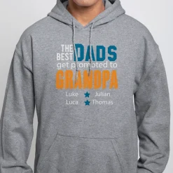 The Best Dads Get Promoted Sweatshirt