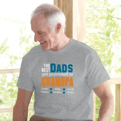 The Best Dads Get Promoted T-Shirt