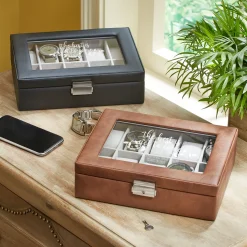 The Best Is Yet To Come Leather Watch Box