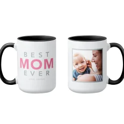 The Best Mom Ever Photo Mug