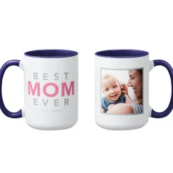 The Best Mom Ever Photo Mug