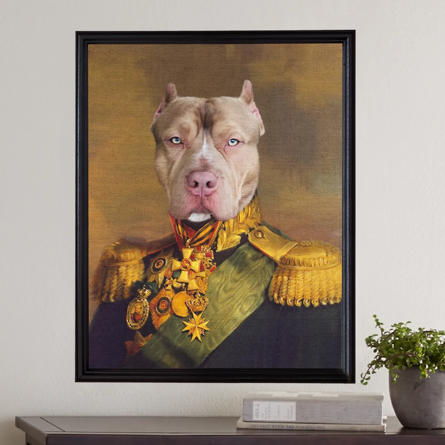 The Colonel Pet Photo Portrait