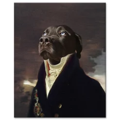 The Count Pet Photo Portrait