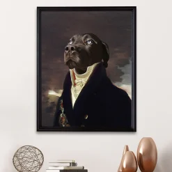 The Count Pet Photo Portrait