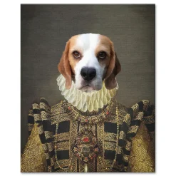 The Dame Pet Photo Portrait