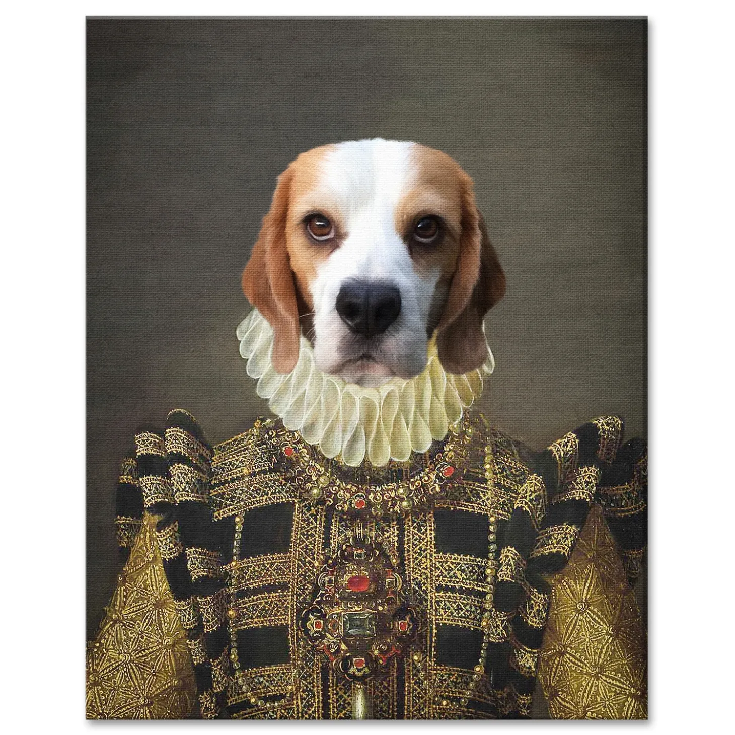The Dame Pet Photo Portrait