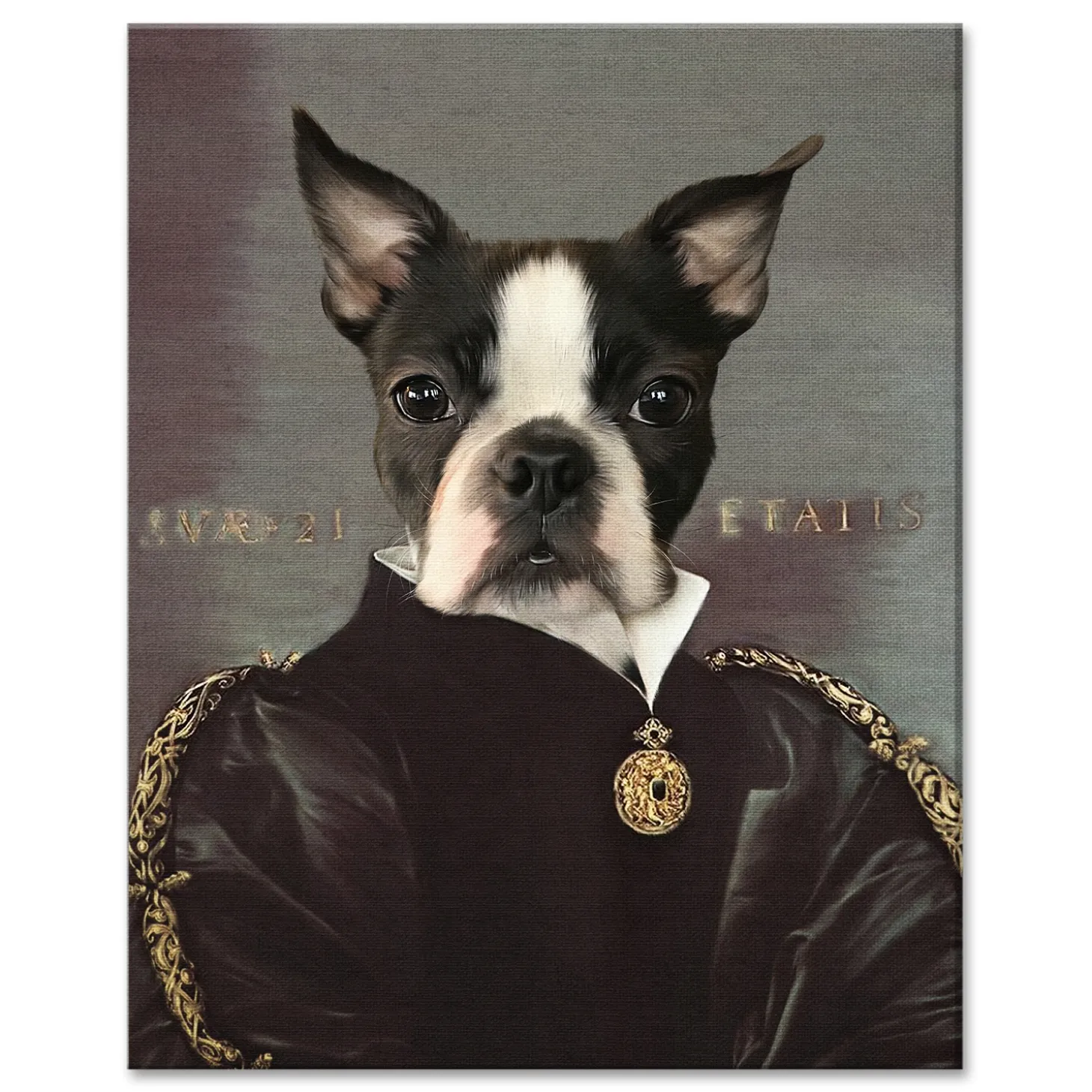 The Duchess Pet Photo Portrait