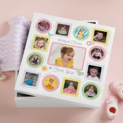 The First Year Photo Keepsake Box