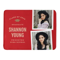 The Graduate's Journey Graduation Photo Blanket
