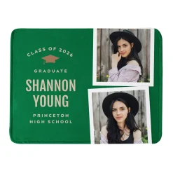 The Graduate's Journey Graduation Photo Blanket