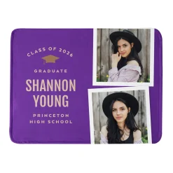 The Graduate's Journey Graduation Photo Blanket